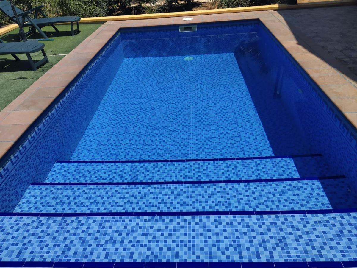 セビリア Casa De Madera El Oasis El Palomarヴィラ エクステリア 写真